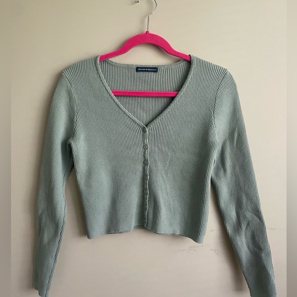 Brandy Melville sea foam top
